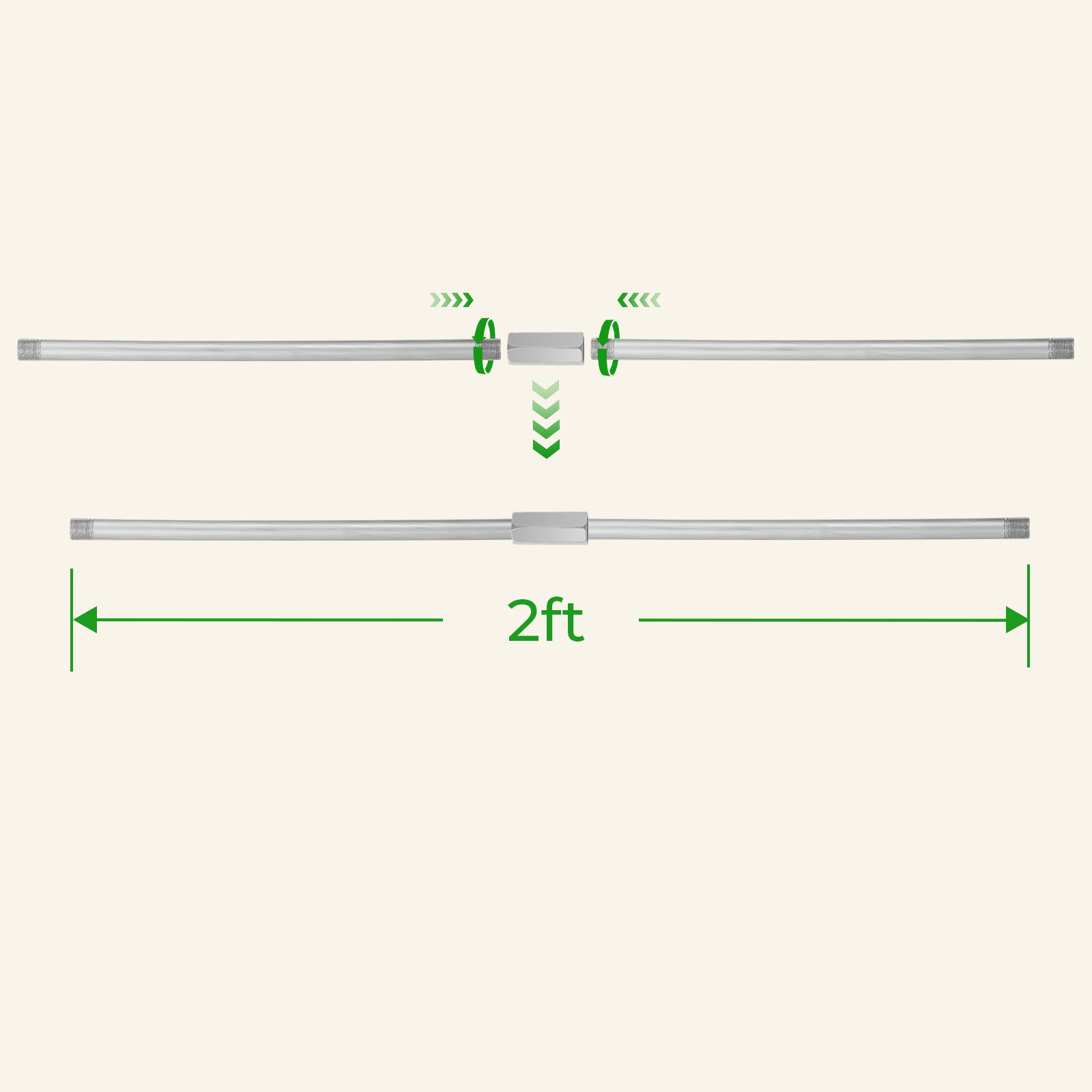 Bracing Rods/Bracing Bars/ Support Rods for Galvanized Metal Raised Beds